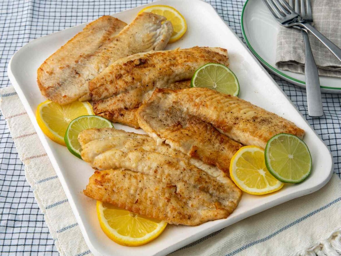 Pan-Seared Tilapia with Lemon Butter
