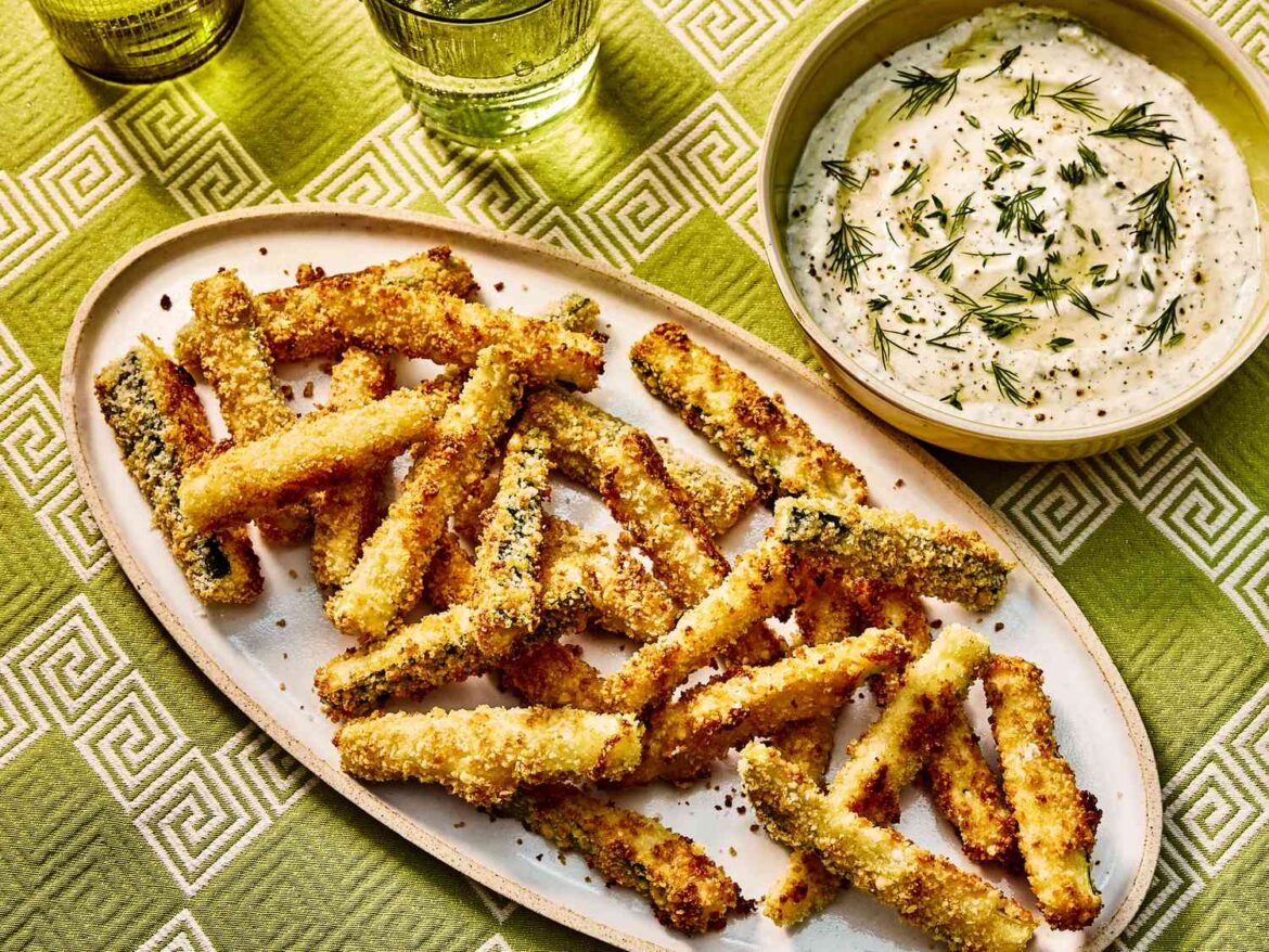 Crispy Baked Zucchini Fries