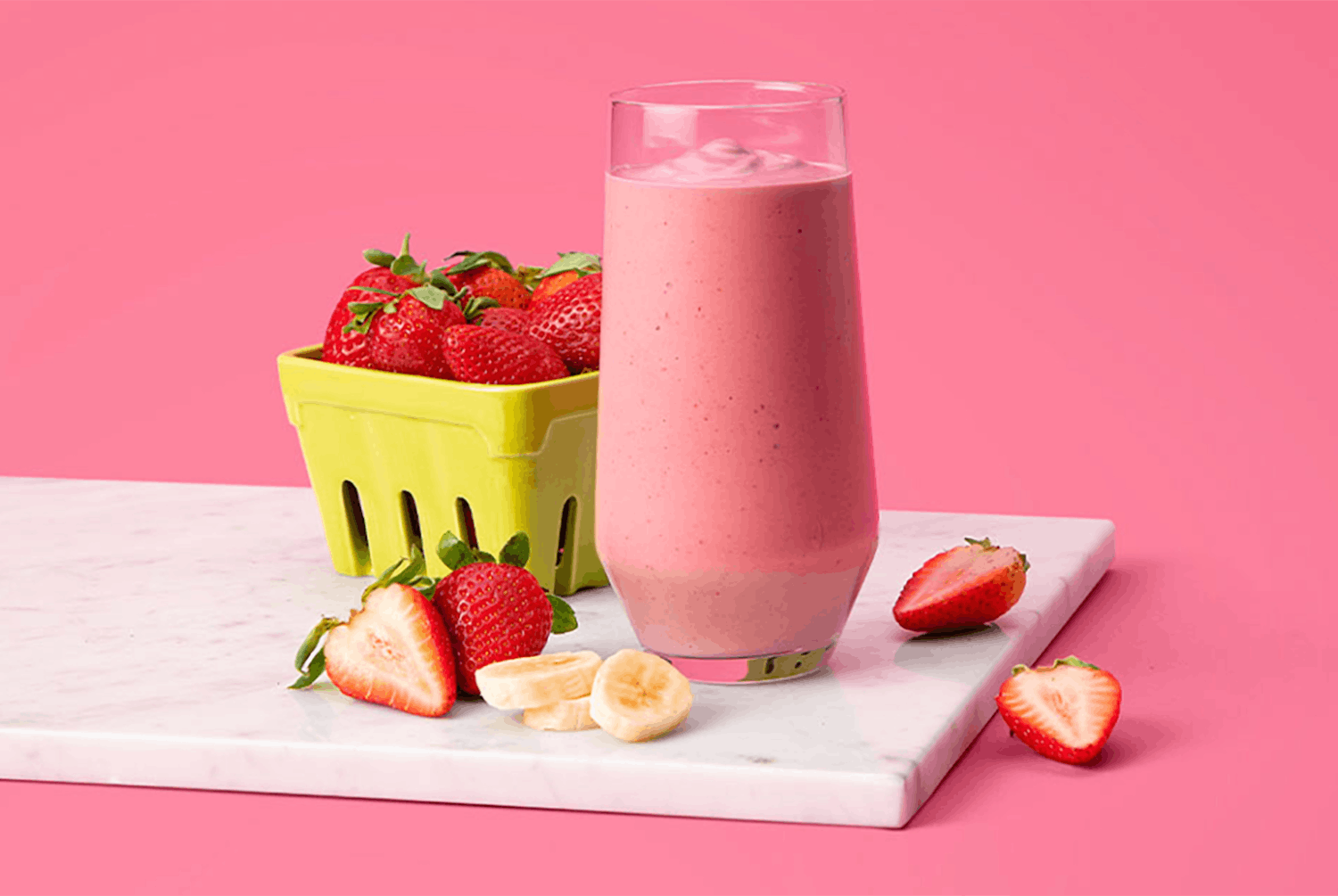 Strawberry Banana Protein Smoothie