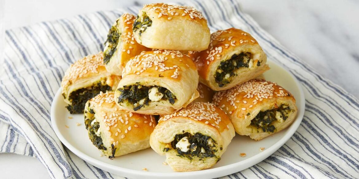 Mini Spinach and Cheese Pastries