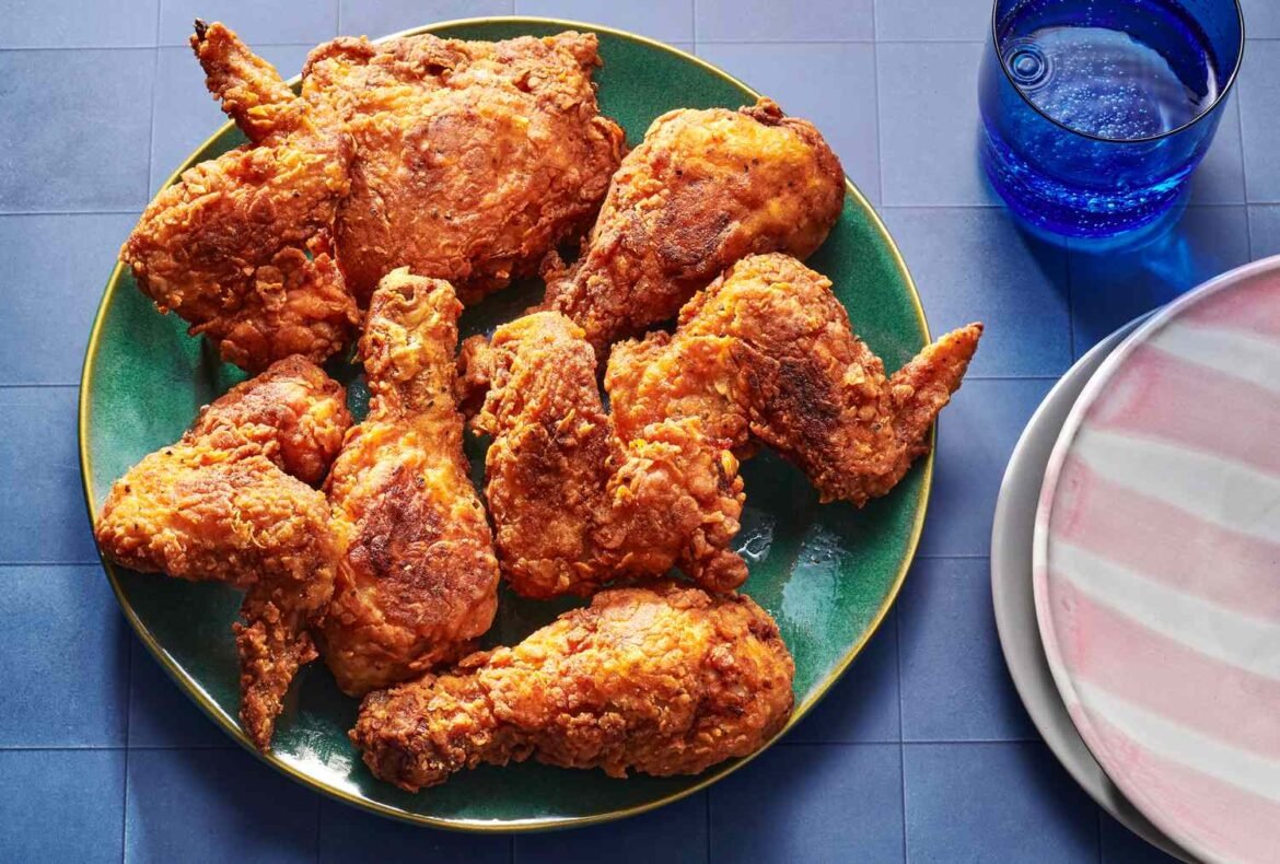 Crispy Fried Chicken with Buttermilk Marinade