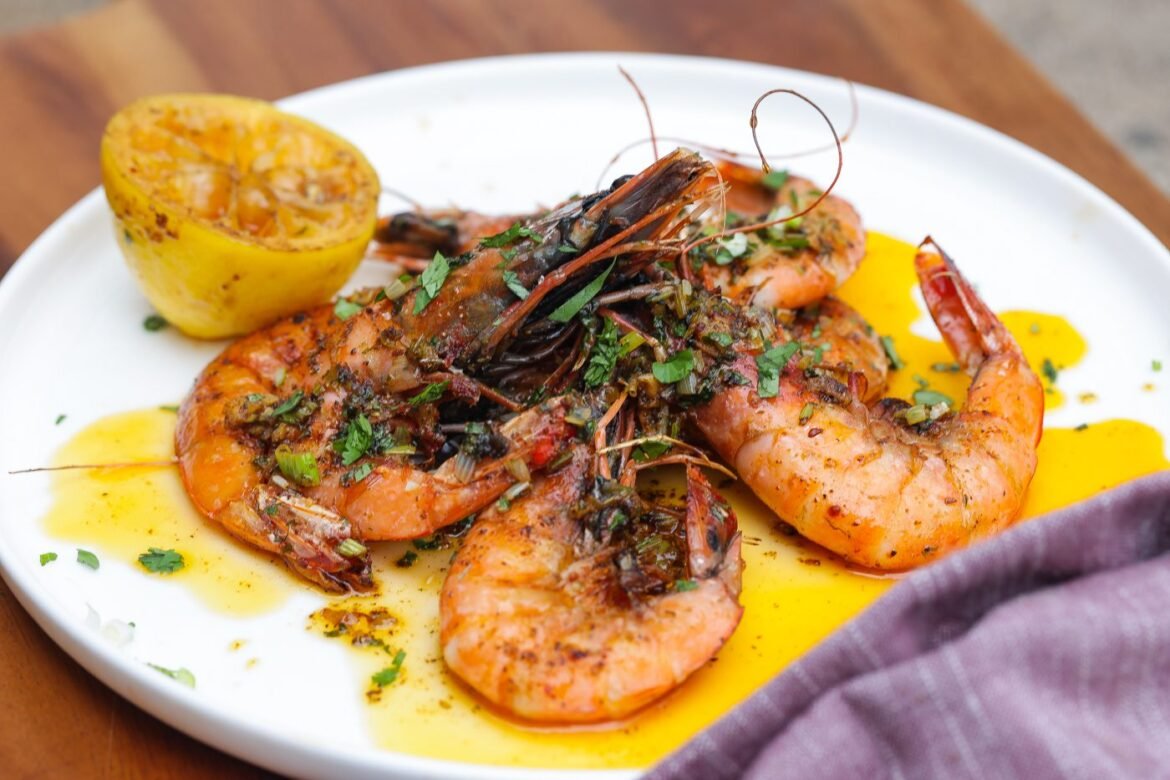 Garlic Lemon Butter Shrimp
