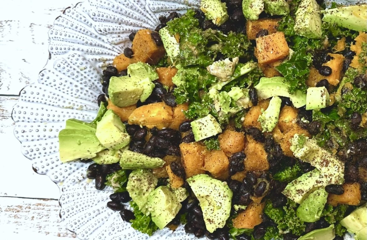 Kale and Sweet Potato Buddha Bowl