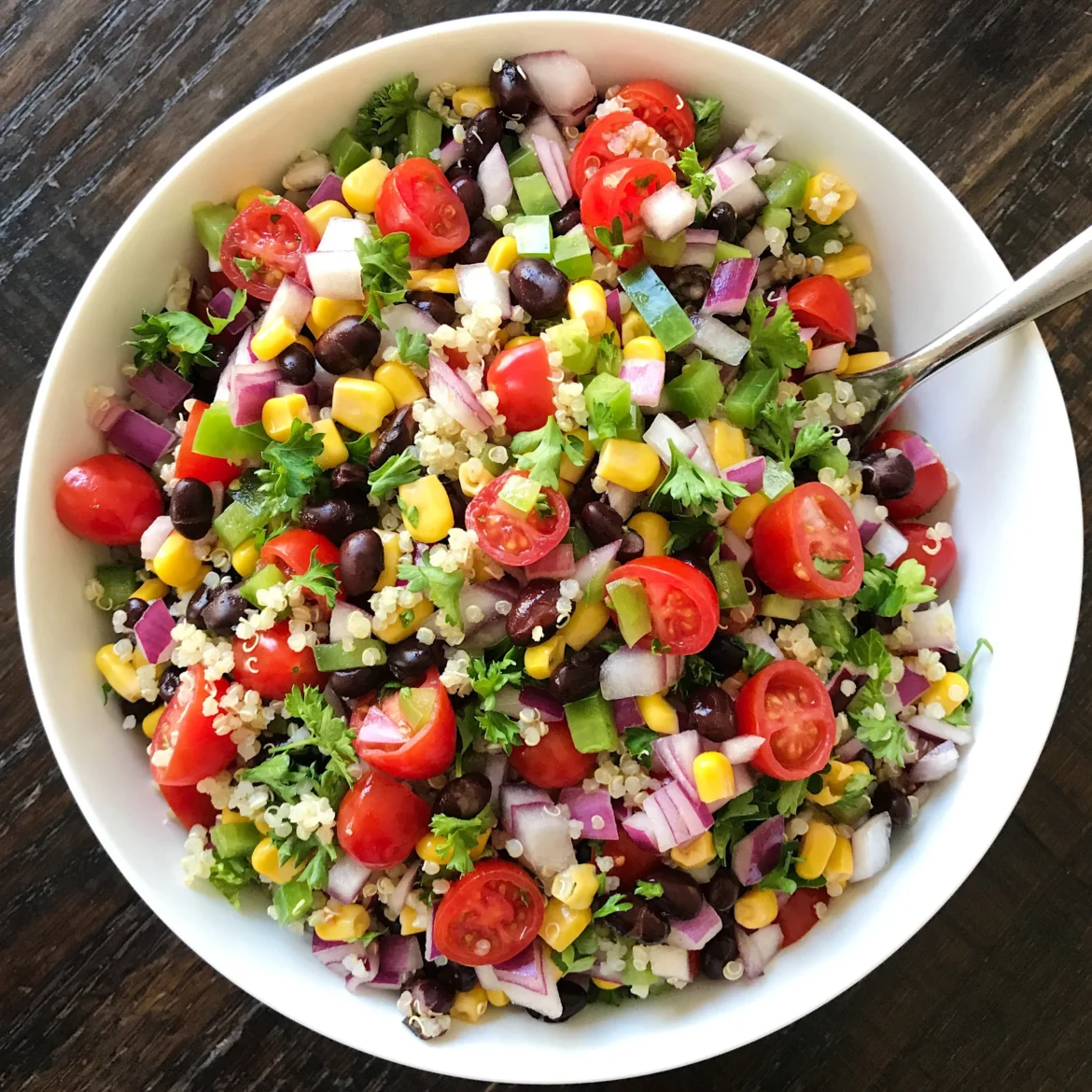 Quinoa and Black Bean Salad