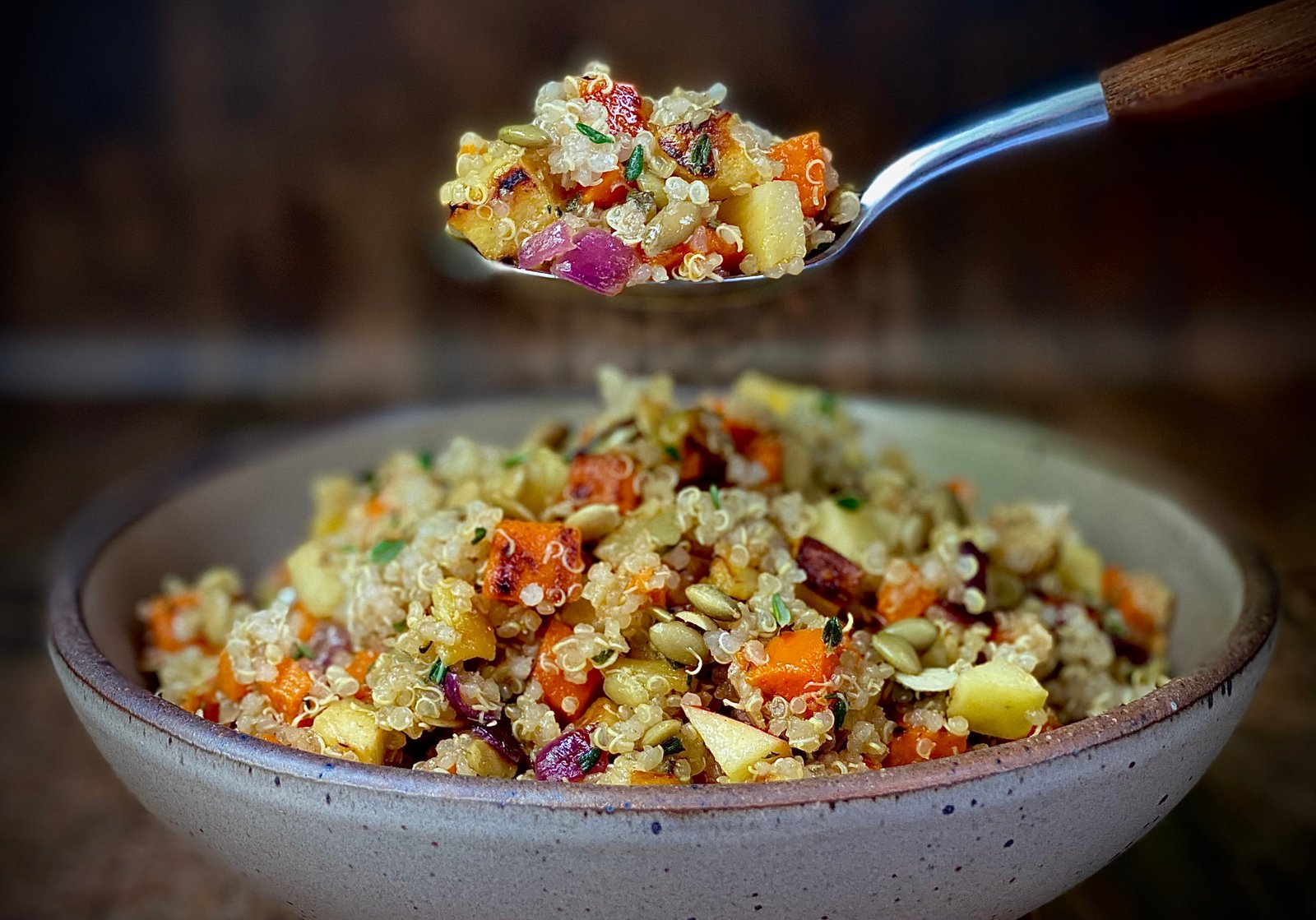 Quinoa Salad with Roasted Vegetables
