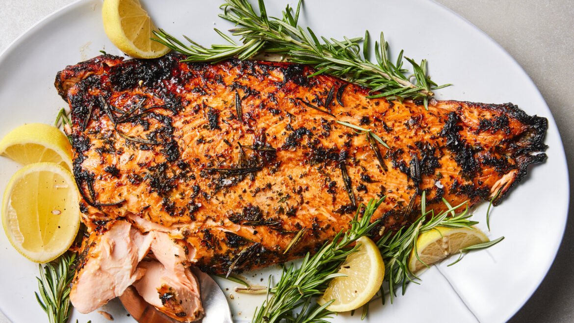Baked Lemon Herb Salmon