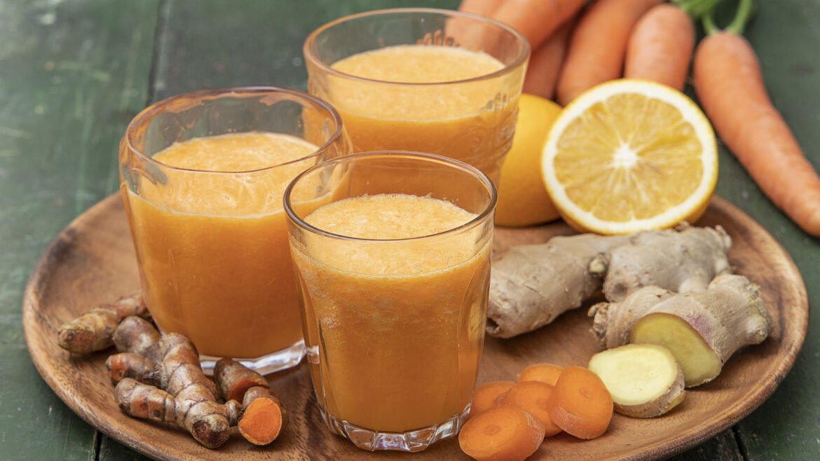 Orange Carrot Ginger Smoothie