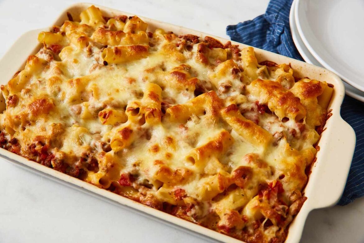 Cheesy Baked Ziti
