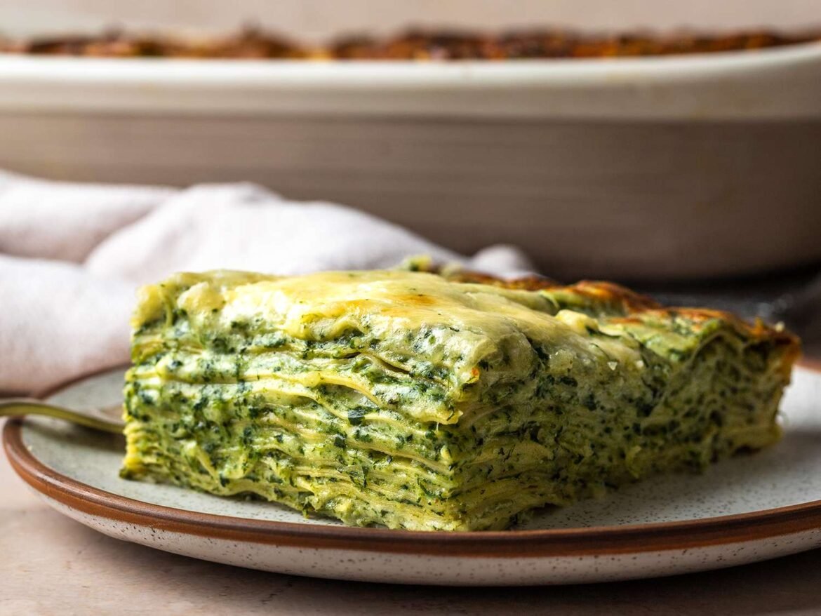 Spinach and Ricotta Lasagna