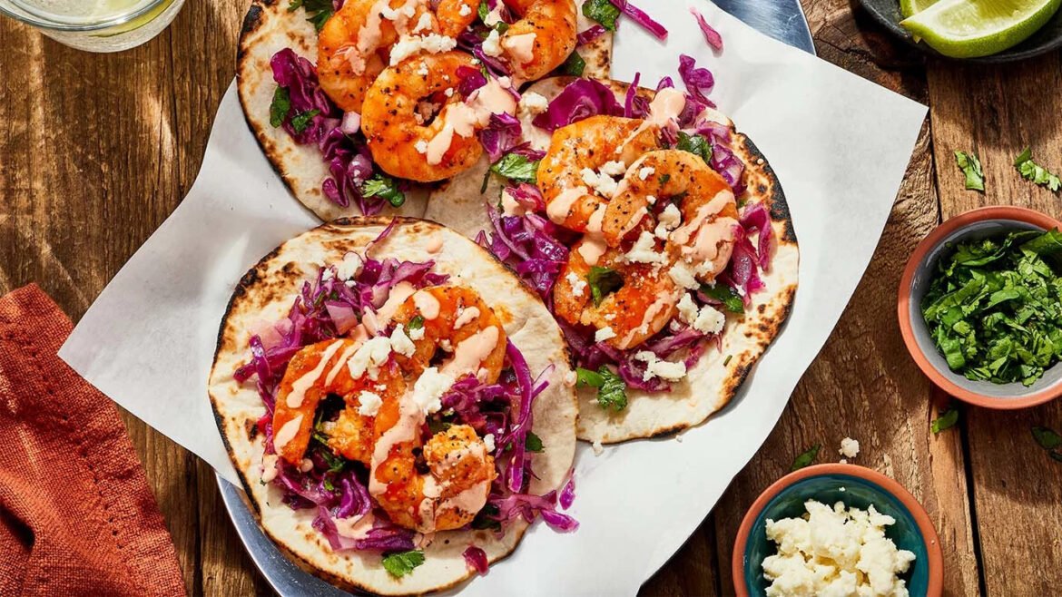 Spicy Shrimp Tacos