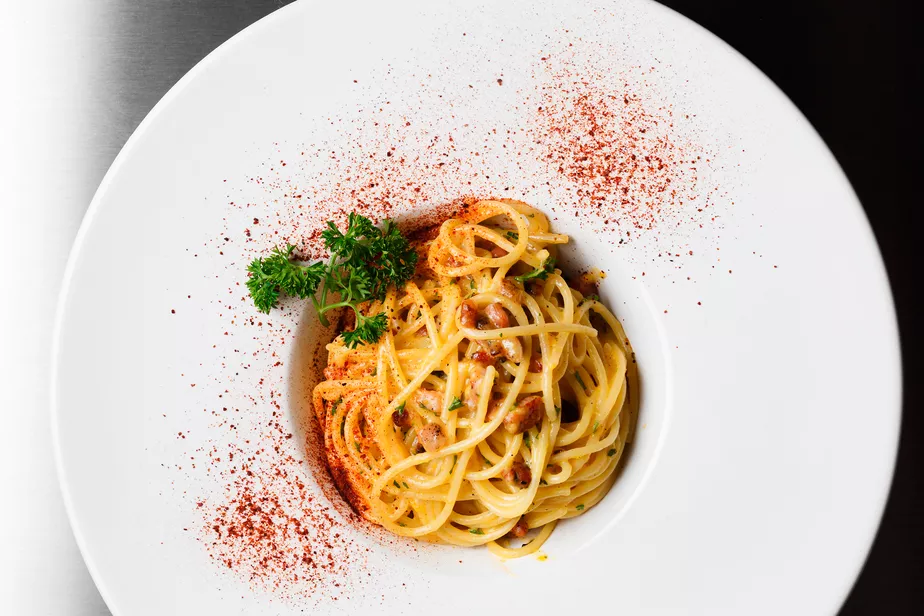 Spaghetti Carbonara Eleganza