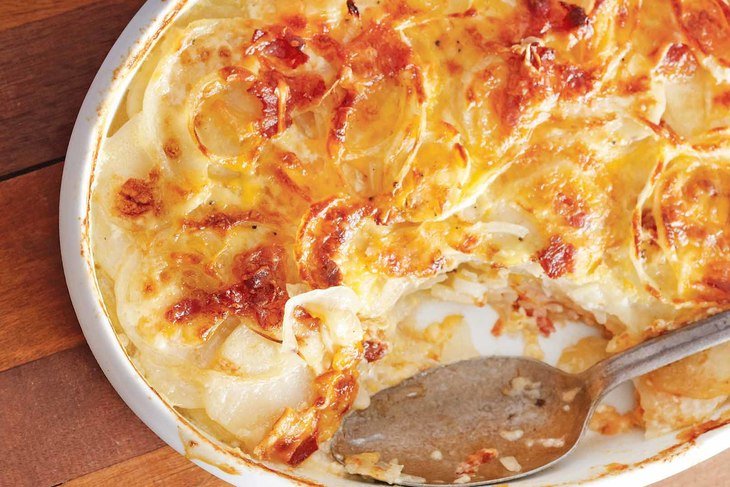 Cheesy Potato Gratin