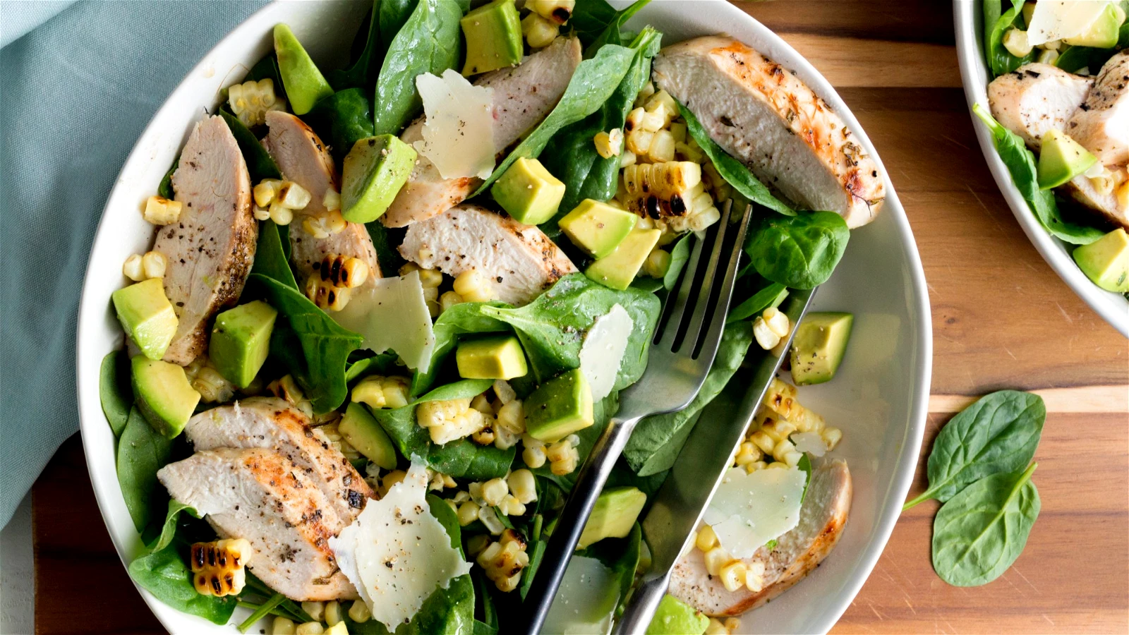 Grilled Chicken Salad with Avocado