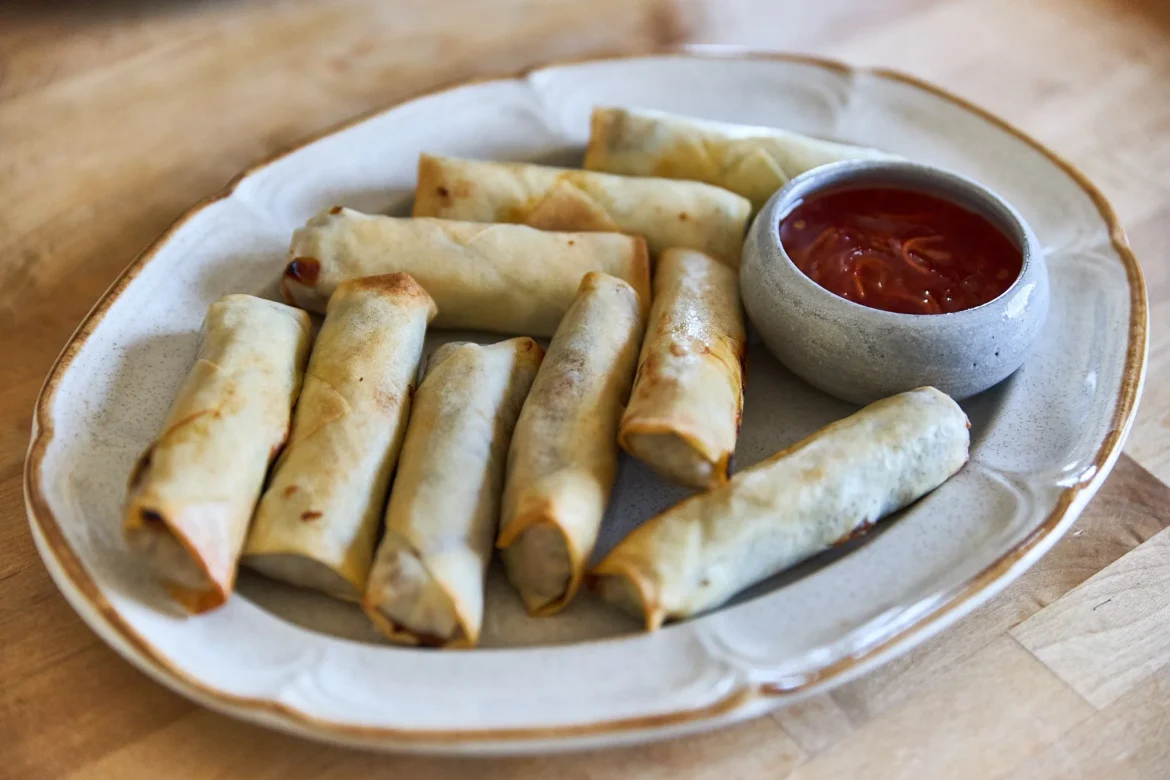 Crispy Veggie Spring Rolls
